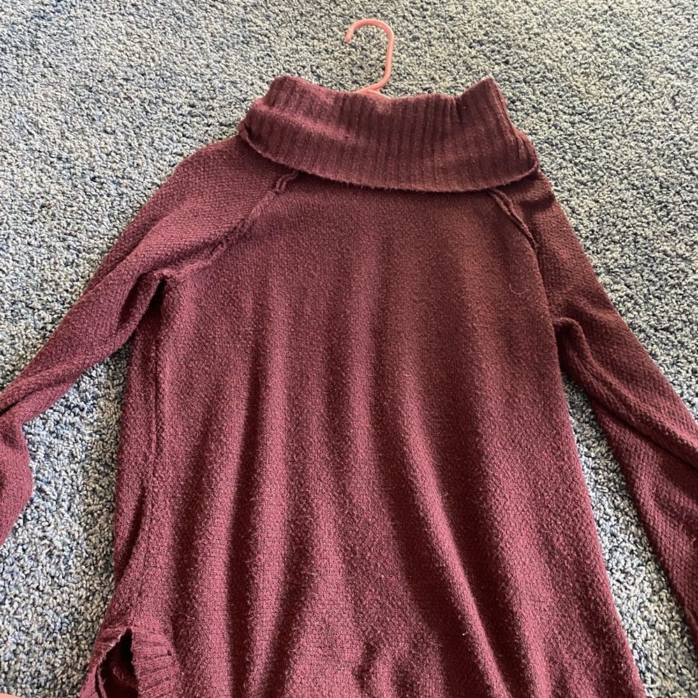 Maroon sweater, size medium